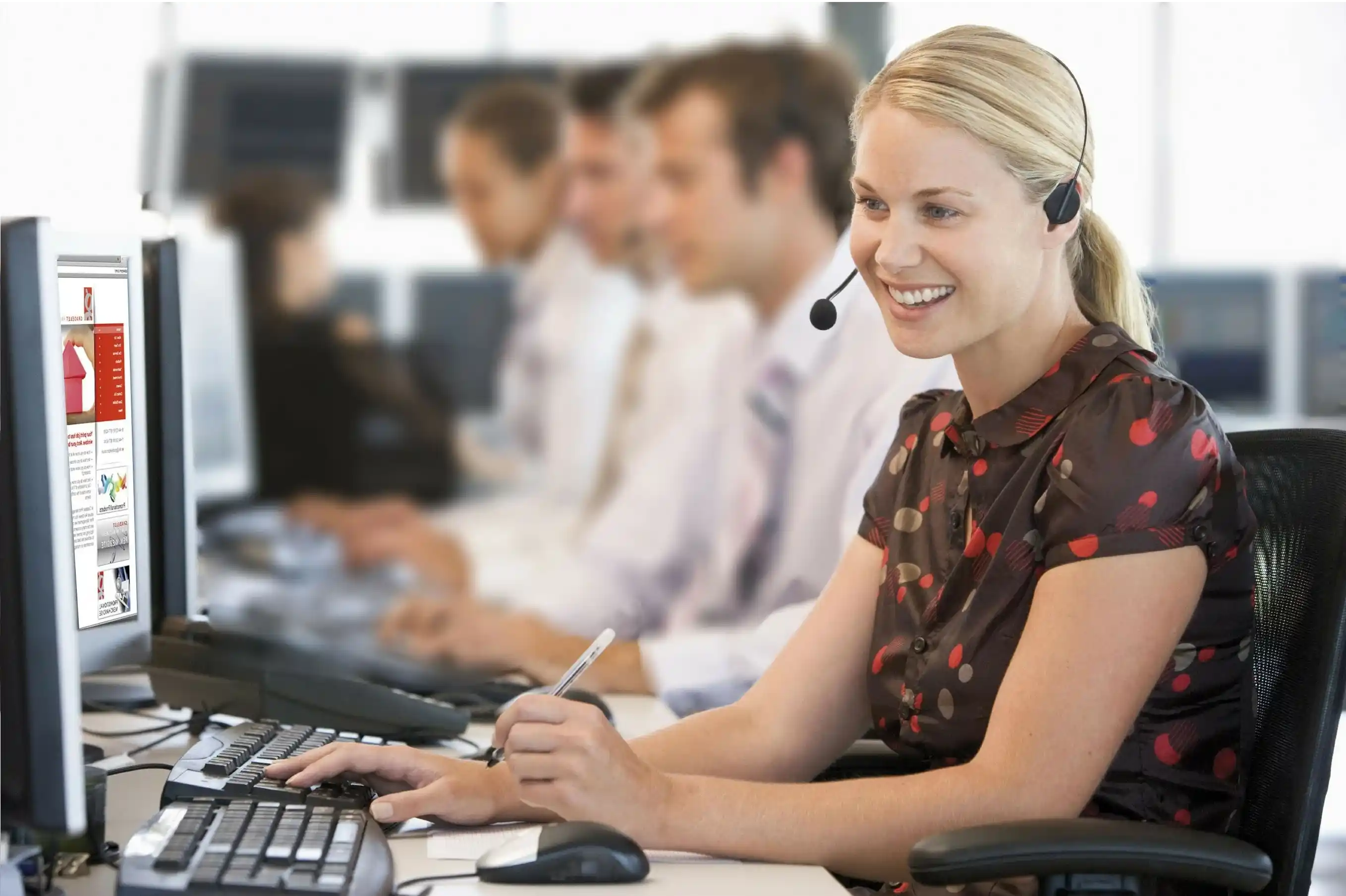 Orbittas müşteri hizmetleri ekibi